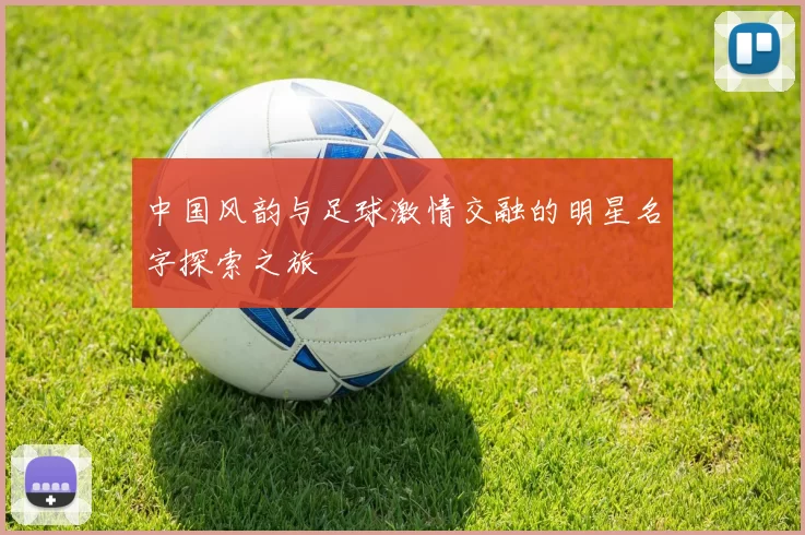 中国风韵与足球激情交融的明星名字探索之旅